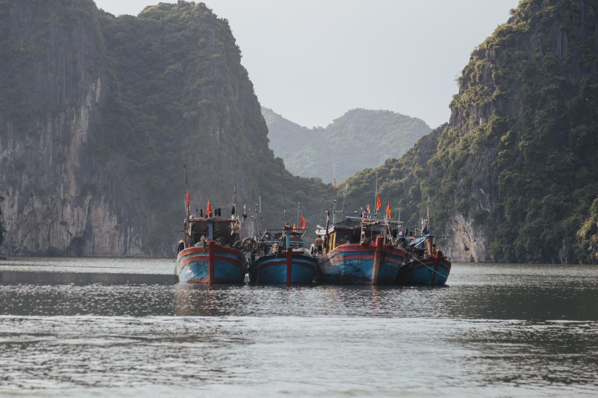 Lan Ha Floating Homestay Dong Khe Sau Екстериор снимка