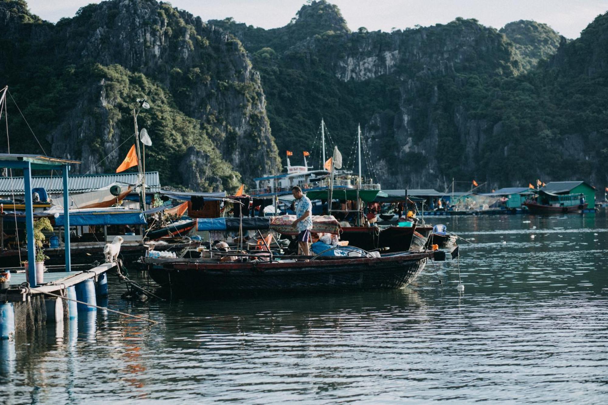 Lan Ha Floating Homestay Dong Khe Sau Екстериор снимка